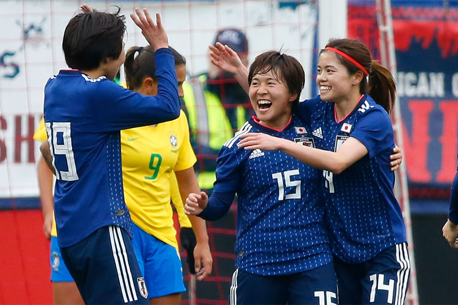 なでしこジャパンがブラジルに3-1で勝利【写真：Getty Images】