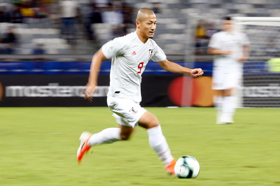 日本代表FW前田大然【写真：Copa America】