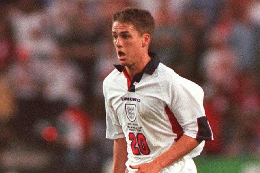 【新品未使用】ベッカムユニフォーム1998年フランスW杯イングランド代表