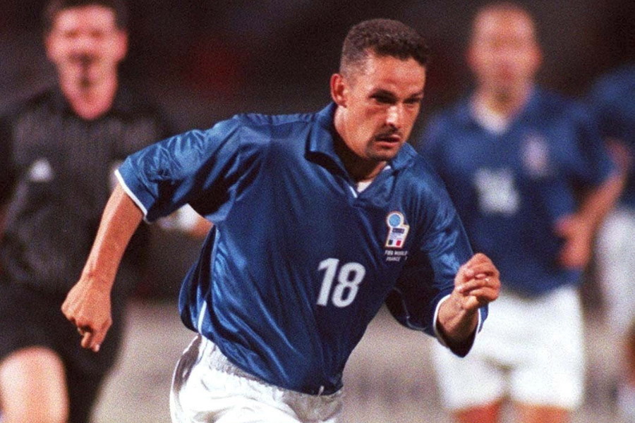 1998年フランスワールドカップ イタリア代表ロベルト・バッジョ