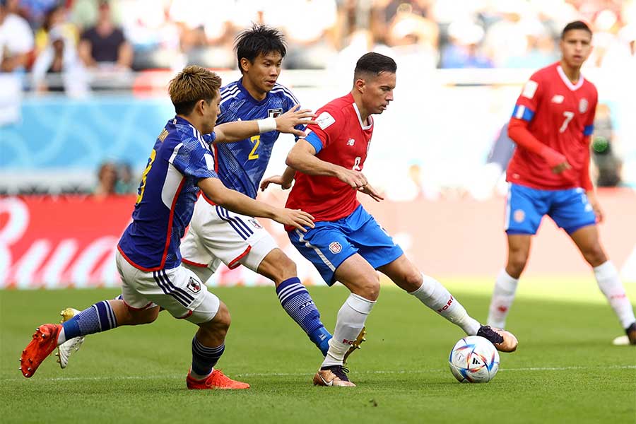 本田圭佑が日本対コスタリカ戦の序盤に見解【写真：ロイター】