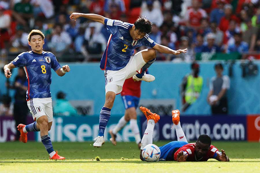 日本対コスタリカは0-0で前半終了【写真：ロイター】