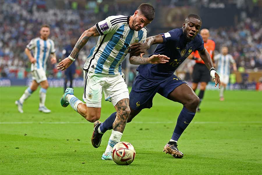 アルゼンチン対フランスのW杯決勝は2-2で延長へ【写真：ロイター】