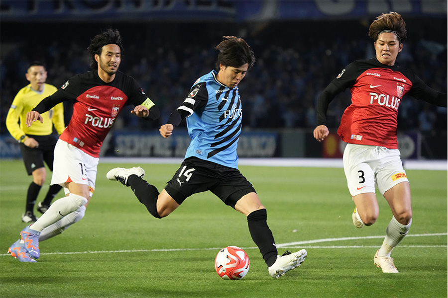 川崎戦と浦和の一戦はドロー決着に【写真：Getty Images】