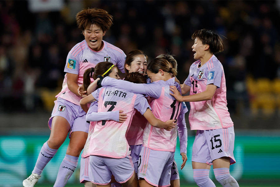 W杯で快進撃を続けるなでしこジャパン【写真：ロイター】