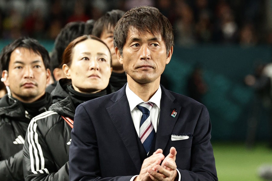 なでしこジャパンを率いる池田太監督【写真：ロイター】