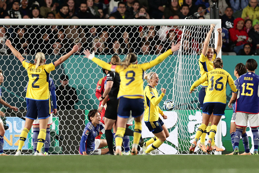 なでしこジャパンはスウェーデンに敗退【写真：ロイター】