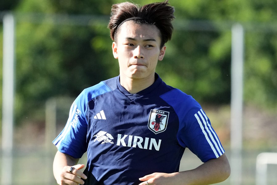 日本代表の上田綺世【写真：Getty Images】