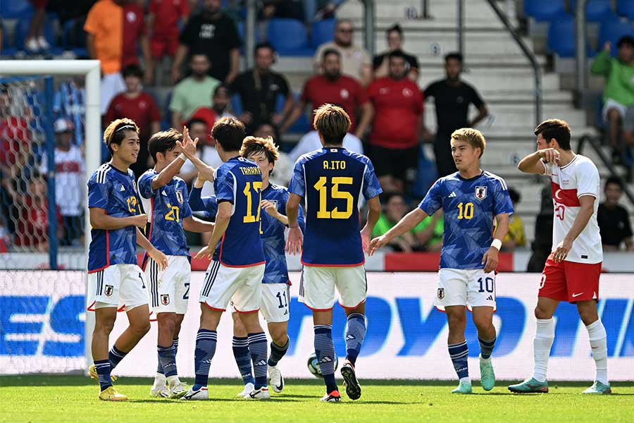 日本が3-1でトルコにリード【写真：Getty Images】