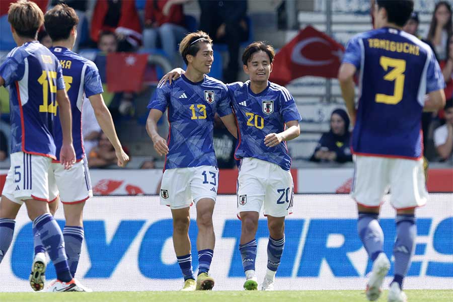 日本がトルコに4-2で勝利【写真：Getty Images】