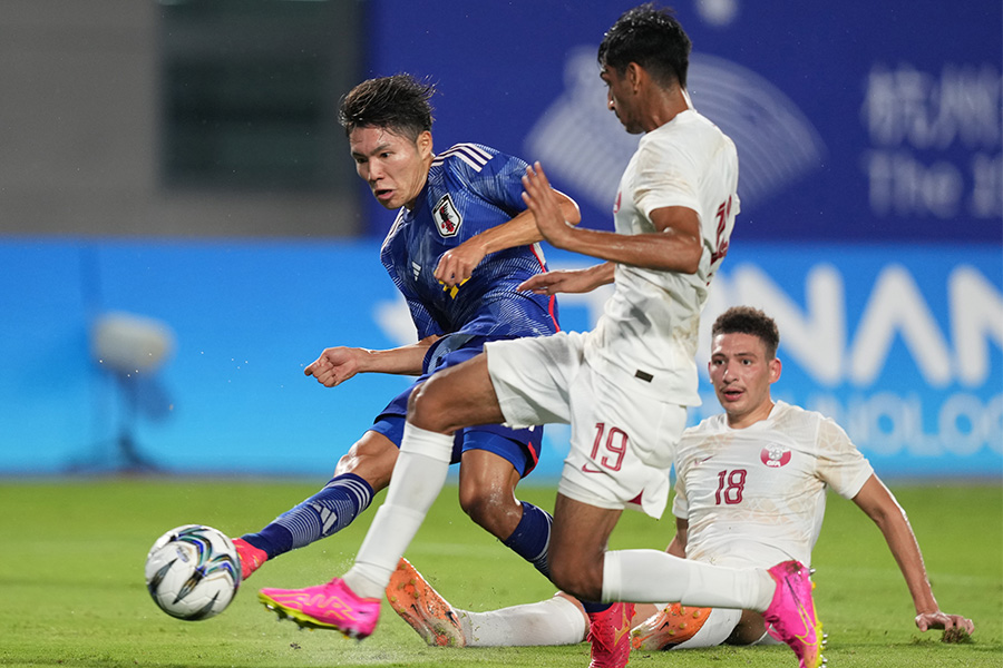 U-22日本代表は３ゴールを奪い白星発進【写真：Getty Images】