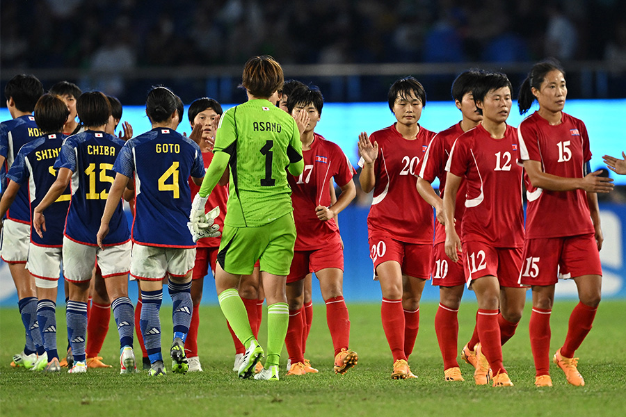 日本女子代表が北朝鮮女子代表に勝利【写真：ロイター】