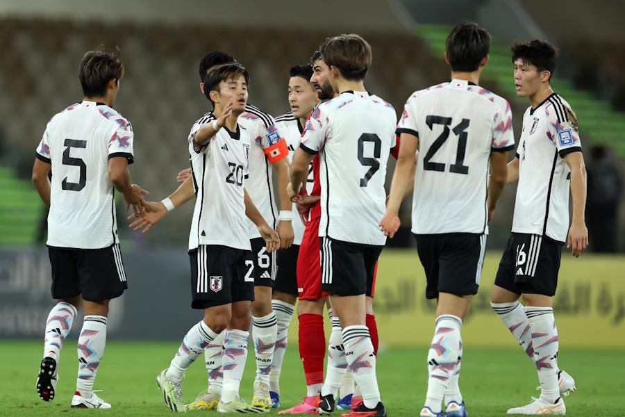 シリア戦3-0リードで前半終了【写真：Getty Images】