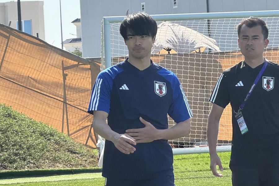 日本代表の三笘薫【写真：FOOTBALL ZONE編集部】