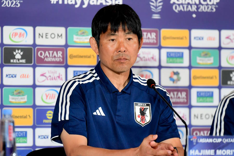 日本代表を率いる森保監督【写真：2024 Asian Football Confederation （AFC）】