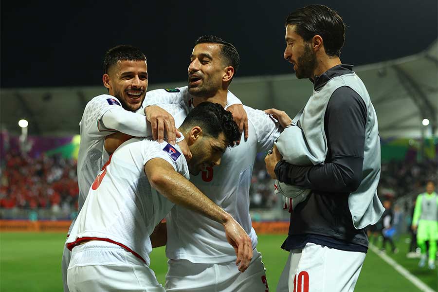 日本と準々決勝での対戦が決定したイラン代表【写真：ロイター】