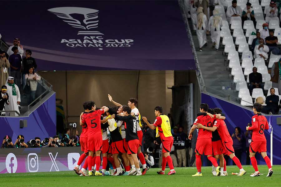 アジア杯公式が韓国選手の注目データを紹介【写真：ロイター】