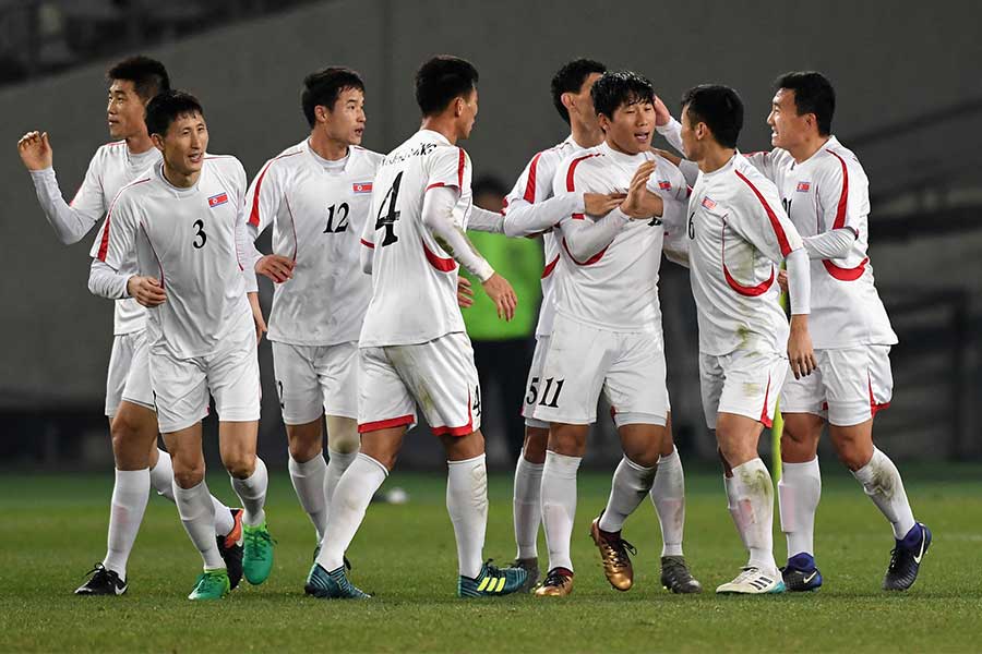 北朝鮮の選手が日本戦に言及（写真は2017年撮影）【写真：Getty Images】