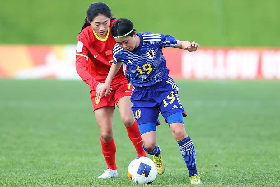 U-20アジア杯4連覇を逃したヤングなでしこ（写真は中国戦のもの）【写真：Getty Images】