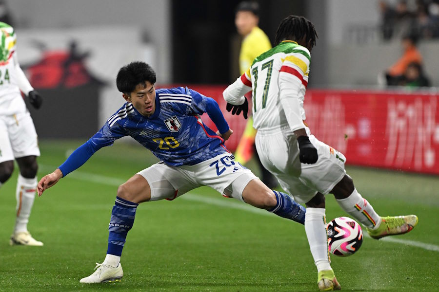 U-23日本代表がマリと対戦【写真：徳原隆元】