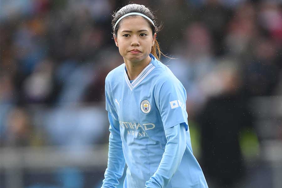 マンC女子の長谷川唯【写真：Getty Images】