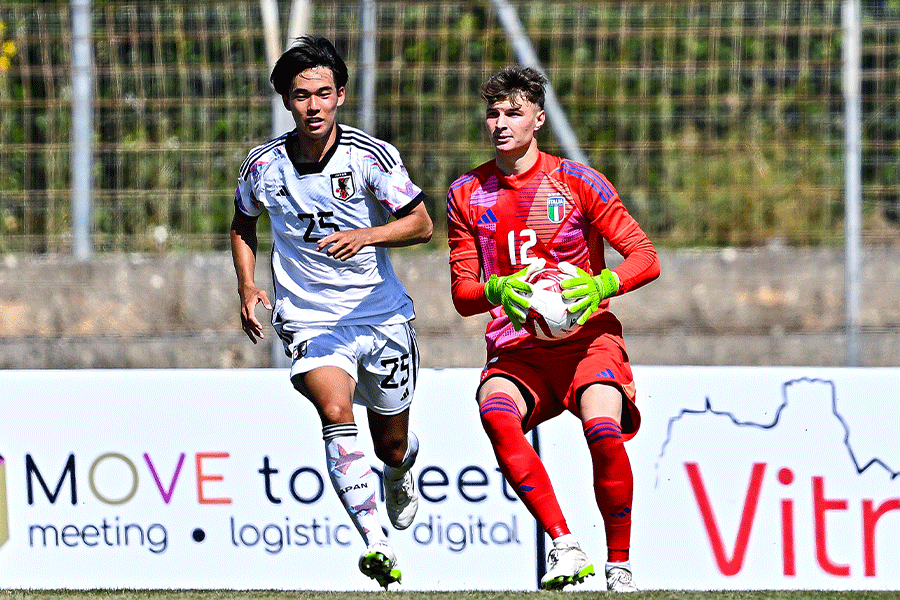 モーリスレベロトーナメントに参加しているU-19日本代表【写真：Getty Images】