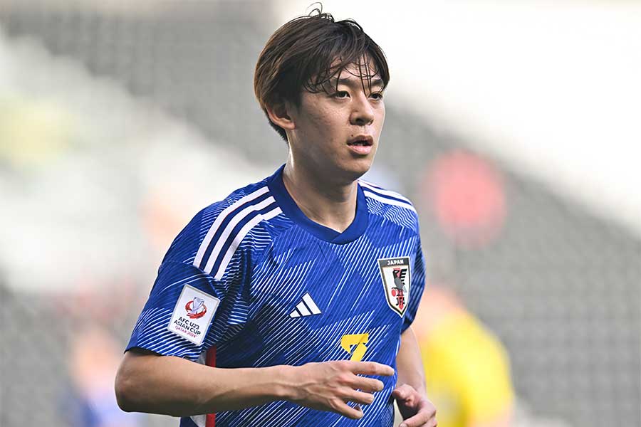 U-23日本代表の山本理仁【写真：Getty Images】