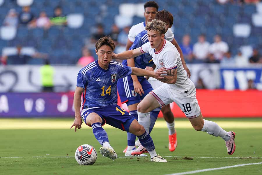 U-23日本代表が2-0で同アメリカ代表に勝利【写真：Getty Images】