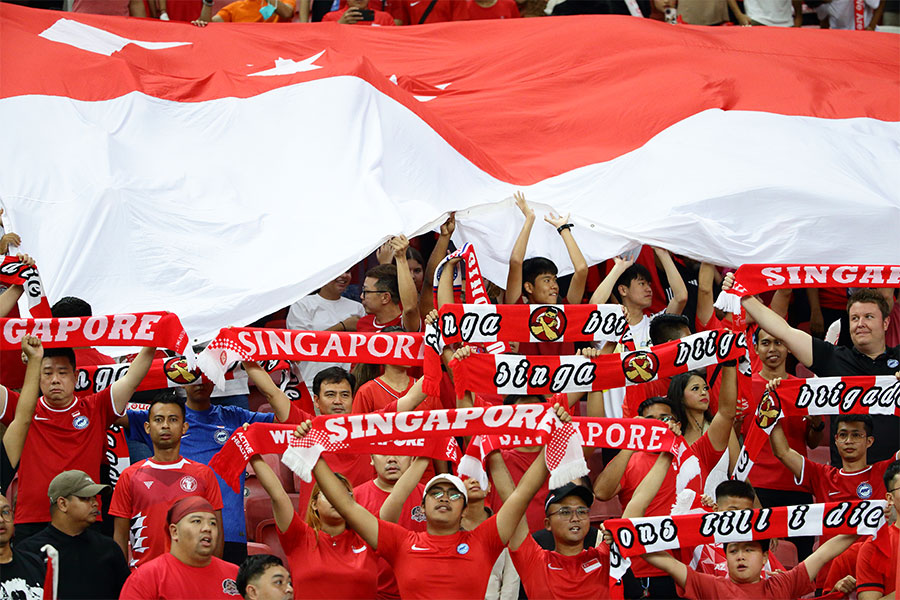 西川翔大はシンガポール1部でプレーする【写真：Getty Images】