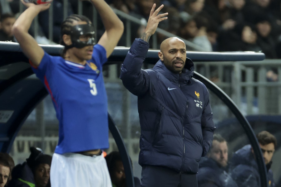 U-23フランス代表と対戦【写真：Getty Images】