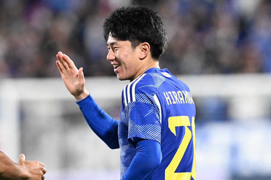 U-23日本代表の平河悠【写真：徳原隆元】