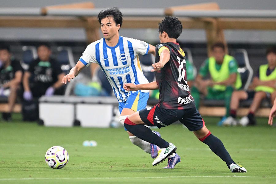 ブライトンが鹿島に快勝【写真：徳原隆元】