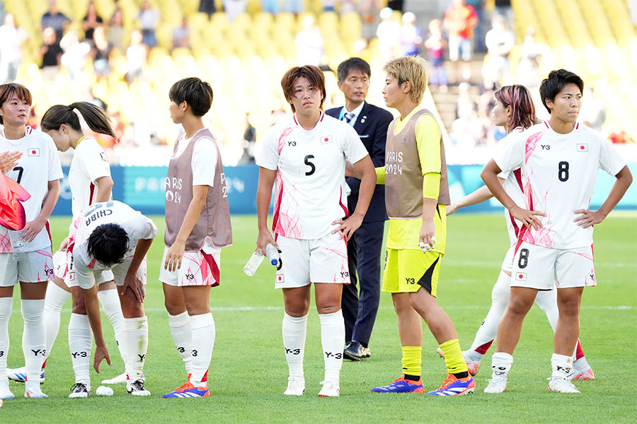 スペインに敗れたなでしこジャパン【写真：Getty Images】