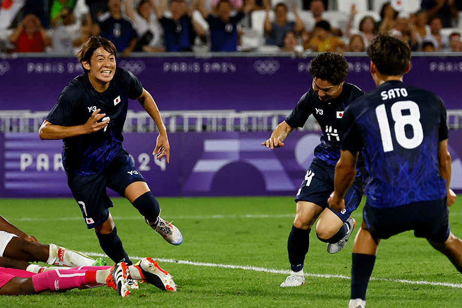 1試合を残してグループリーグ突破を決めたU-23日本代表【写真：ロイター】