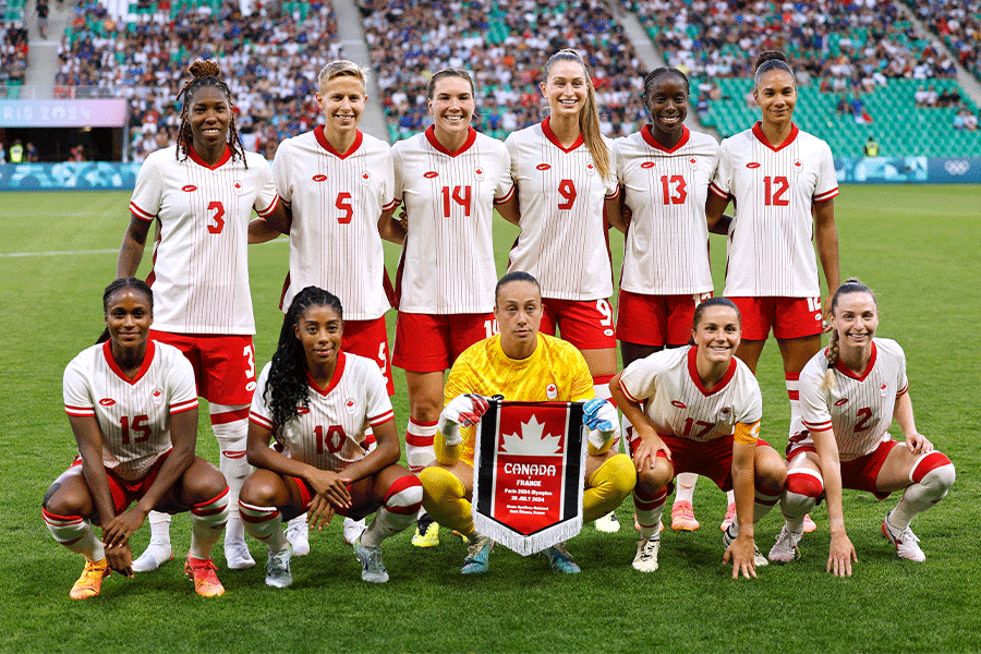 カナダ女子代表の勝ち点剥奪が決定【写真：ロイター】