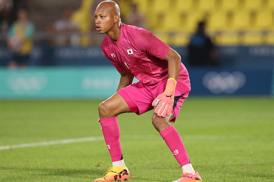 イスラエル戦に出場したU-23日本代表・小久保玲央ブライアン【写真：Getty Images】