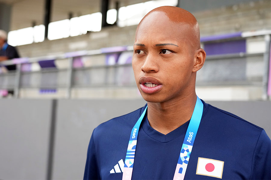 パリ五輪に出場している小久保玲央ブライアン【写真：Getty Images】