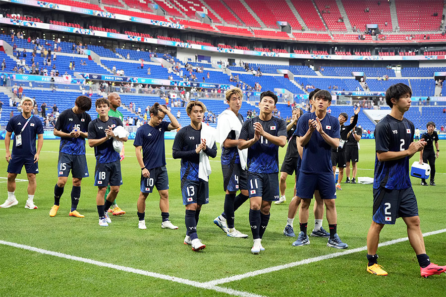 スペインに敗れたU-23日本代表【写真：Getty Images】