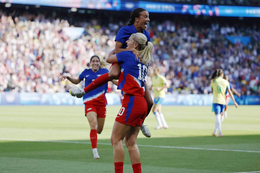 アメリカがブラジルを破り優勝【写真：ロイター】