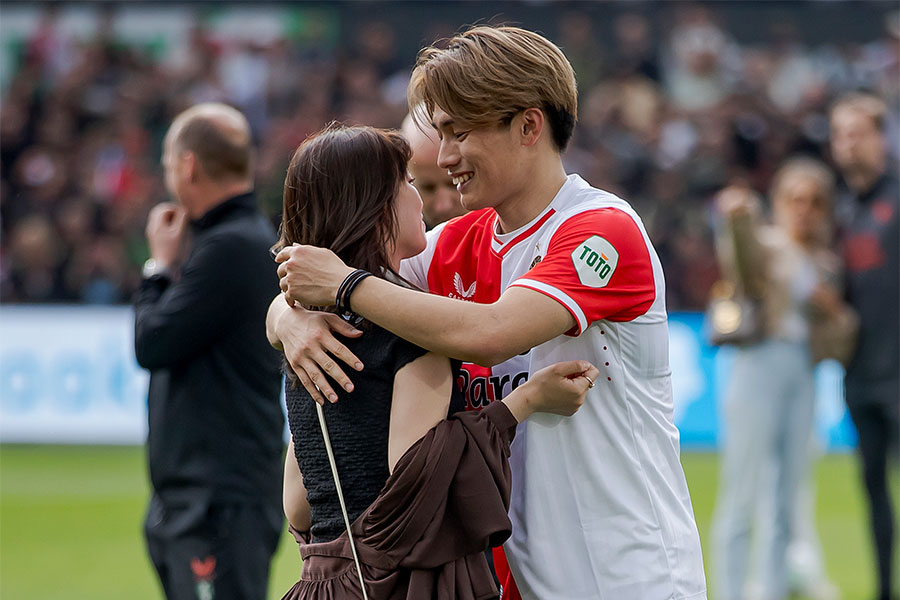 フェイエノールト・上田綺世【写真：Getty Images】