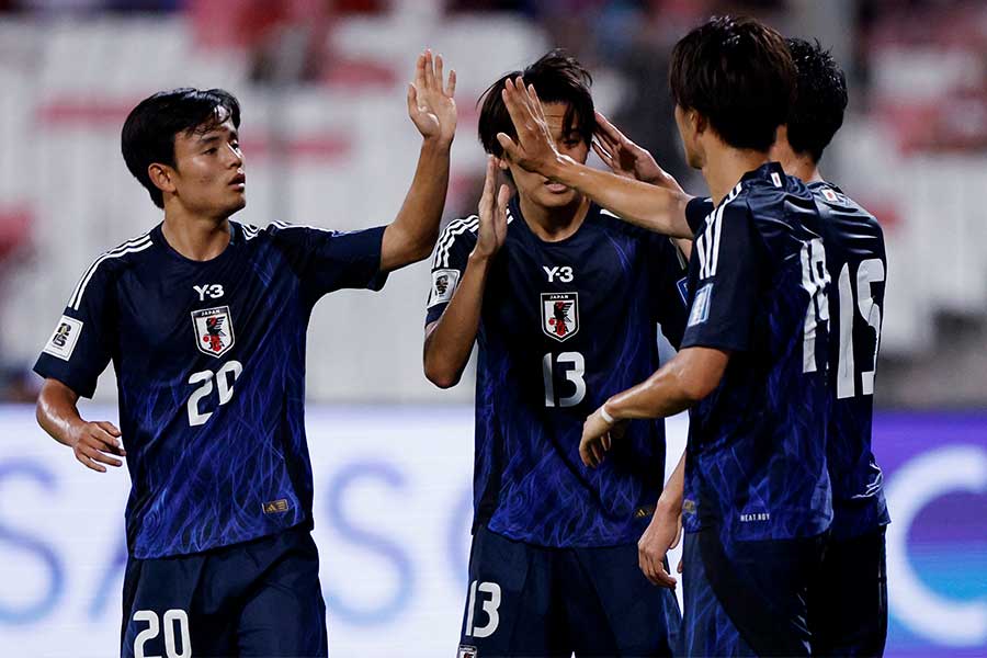 日本代表の選手たちが見せた素顔に脚光【写真：ロイター】