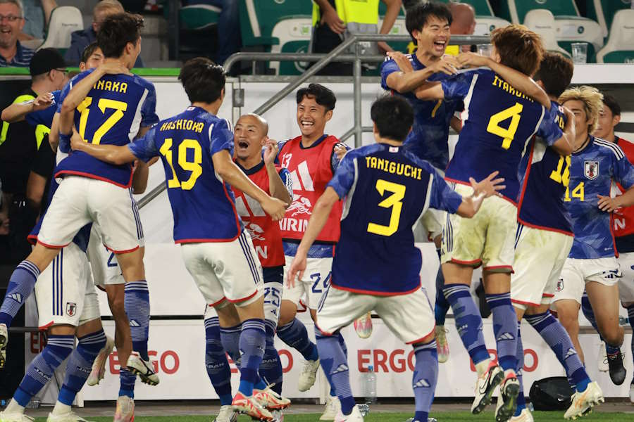 欧州遠征2連勝の日本【写真：ロイター】