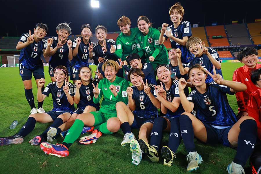 U-20女子W杯の準決勝に進出したヤングなでしこ【写真：Getty Images】