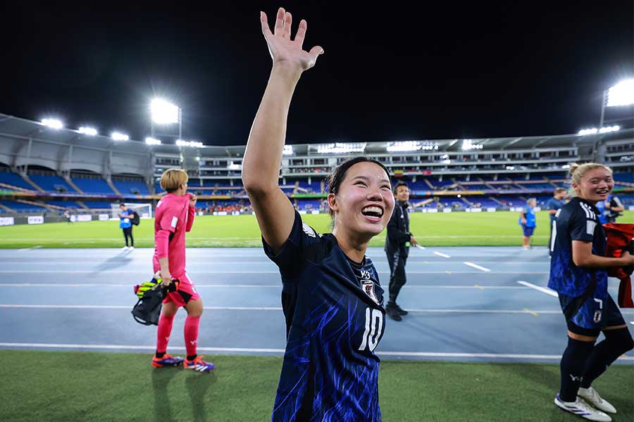 ヤングなでしこの松窪真心【写真：Getty Images】