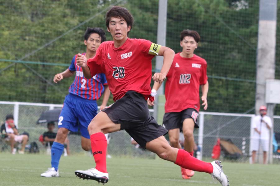 帝京大可児高の逸材・加藤隆成【写真：FOOTBALL ZONE】