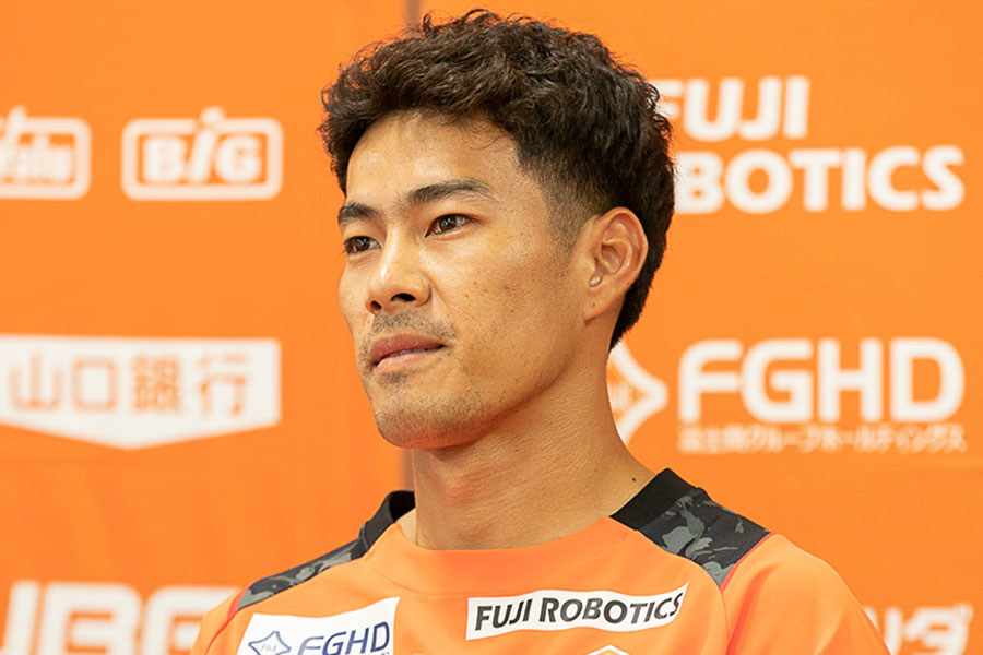 タイ代表で主力を担う山口のサーラット・ユーイェン【写真提供：レノファ山口FC】