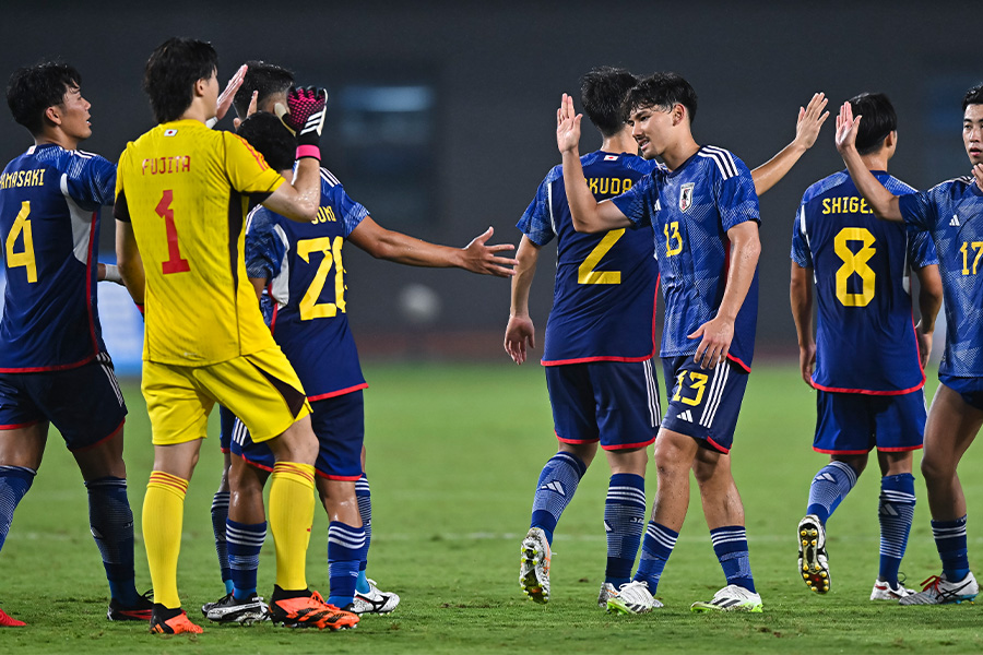 アジア競技大会を戦うU-22日本代表【写真：Getty Images】