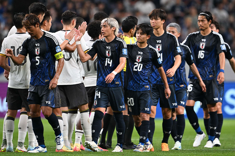 日本代表はサウジアラビア、オーストラリアとの大一番を迎える【写真：徳原隆元】