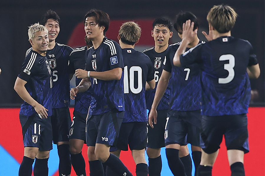 日本が敵地で快勝してグループ首位を独走【写真：Getty Images】