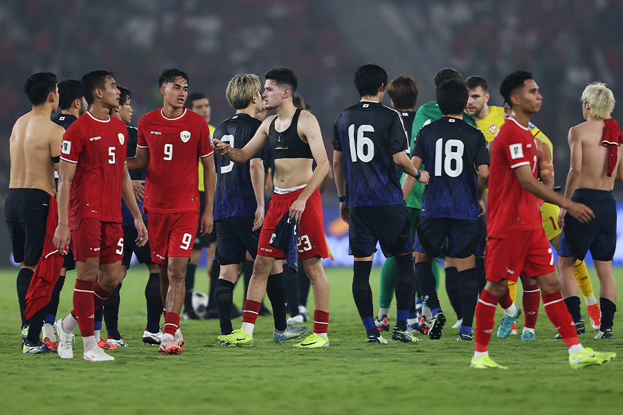 日本代表がインドネシア代表相手に力の差を見せつけた【写真：Getty Images】